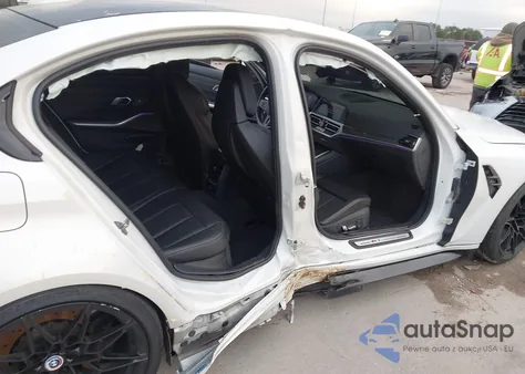 2022 BMW M3 Competition xDrive z USA, uszkodzony, nr VIN WBS43AY05NFN03636